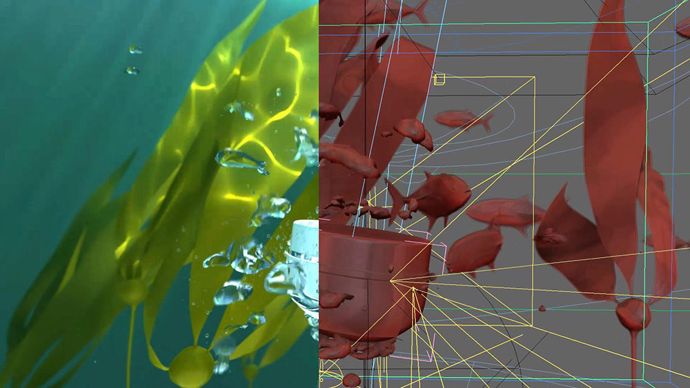 海洋元素化妝品品牌視頻包裝設計04