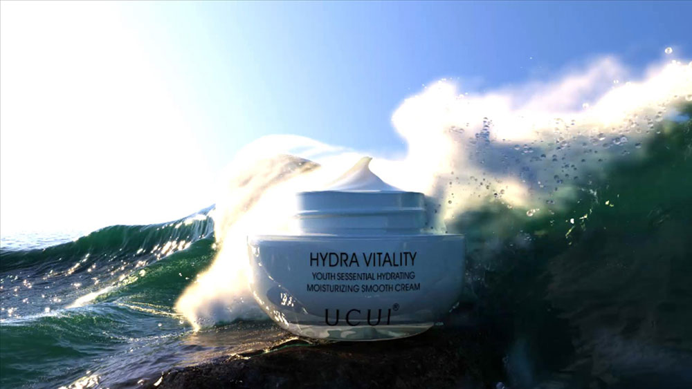 海洋元素化妝品品牌視頻包裝設計07